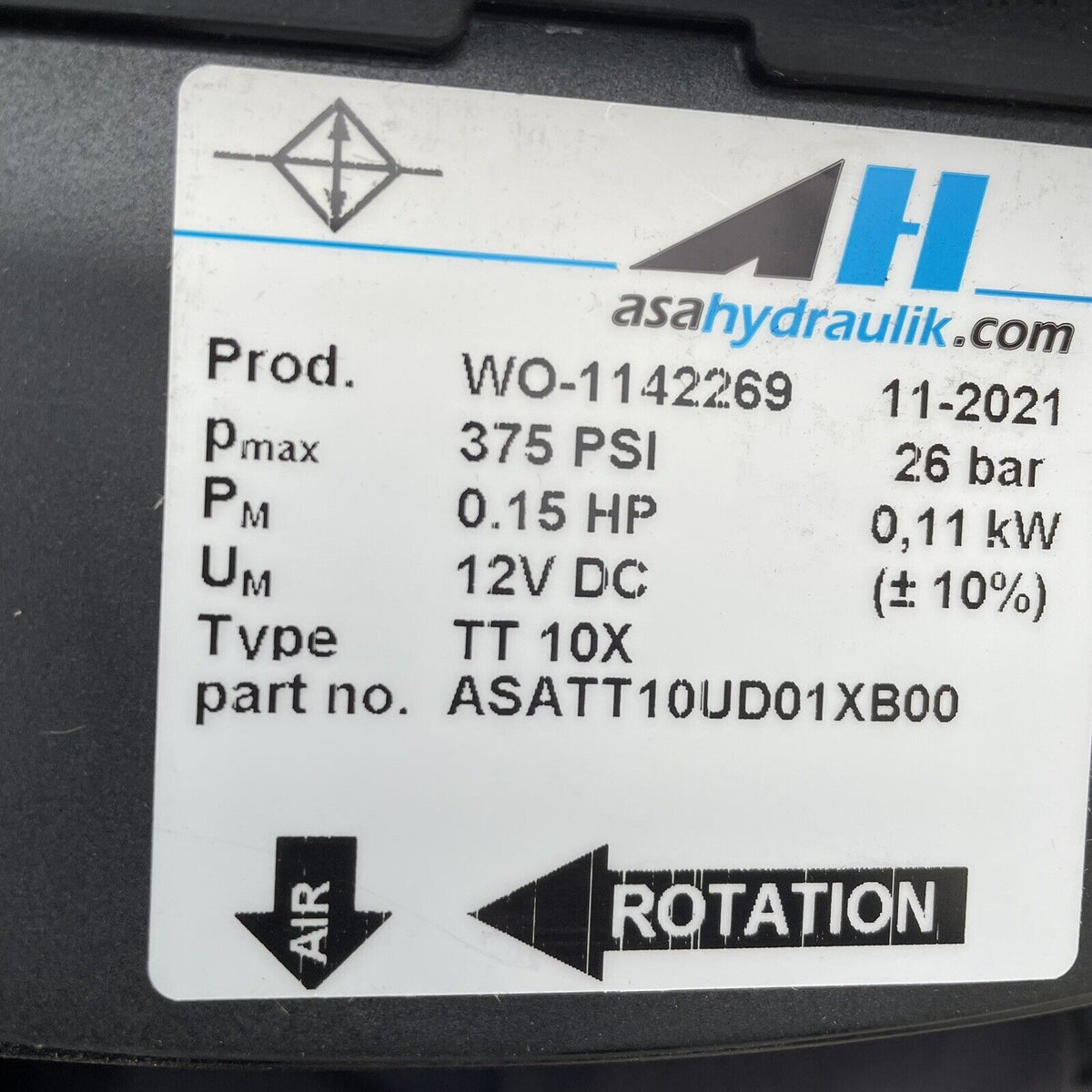 ASA Hydraulik Ventilador Enfriado Hidráulico Fluido Calor Intercamb...