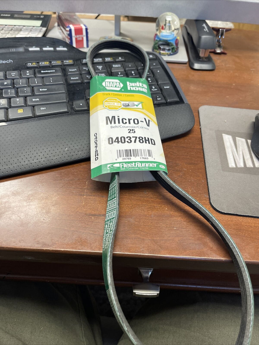 GENUINE NAPA Serpentine Belt Gates K040378HD **FREE SHIPPING** Me...