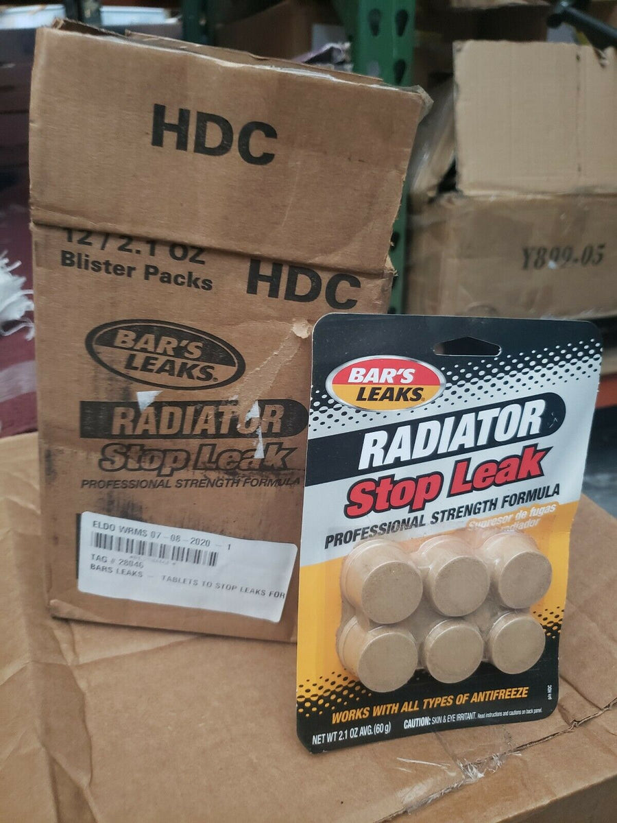 Bar's Leaks HDC Radiator Stop Leak Tablet 60 Grams (12 / 2.1