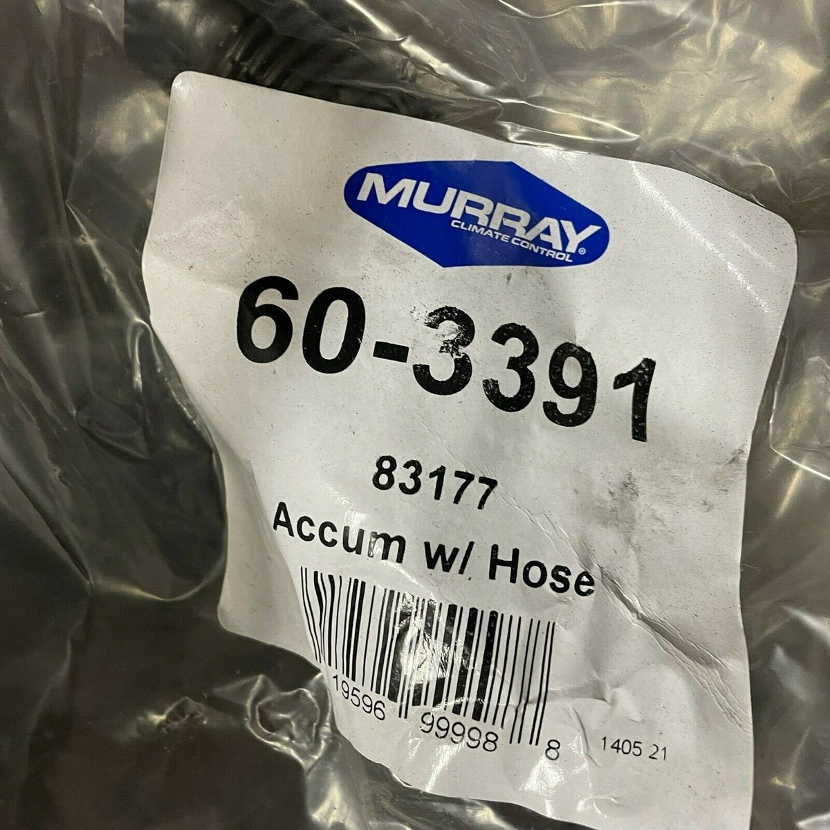 Murray Climate Control Accumulator 603391 Mega Mart Warehouse