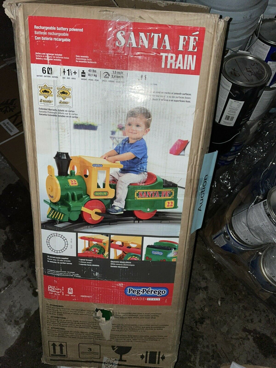 Peg Perego outlets Santa Fe Train Ride On AND TRACKSnNo Battery