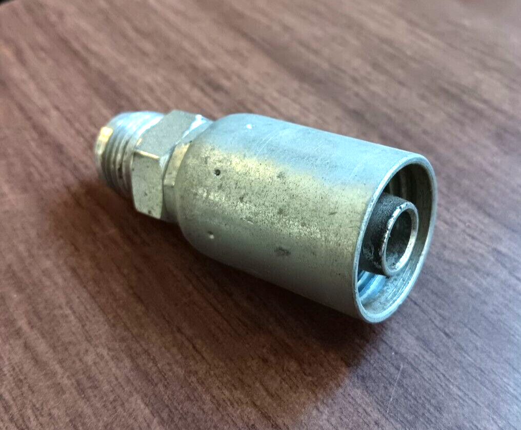08U-668 After Market Hydraulic Hose fitting 1/2" hose 90 Elbow 1/2