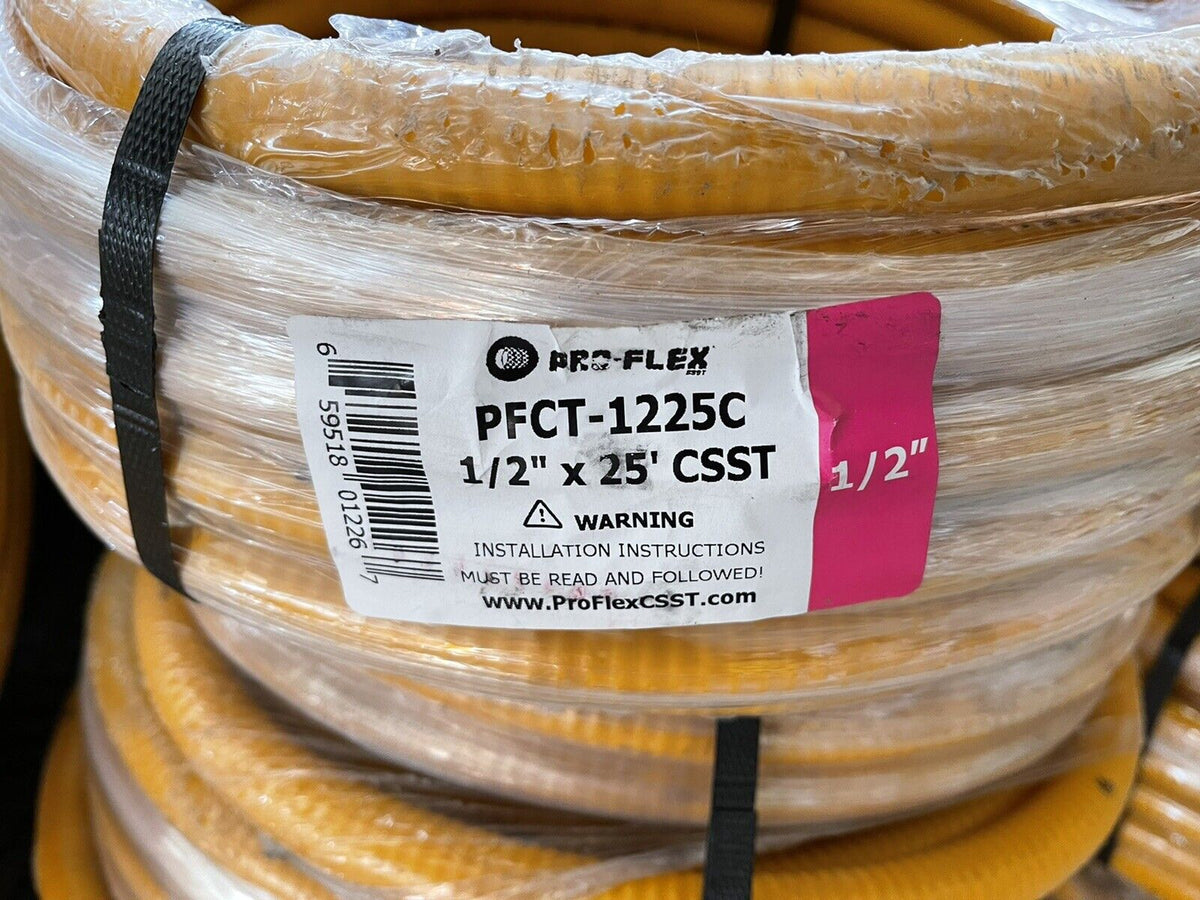 ProFlex PFCT1225C 1/2 in. x 25 ft. CSST Mega Mart Warehouse