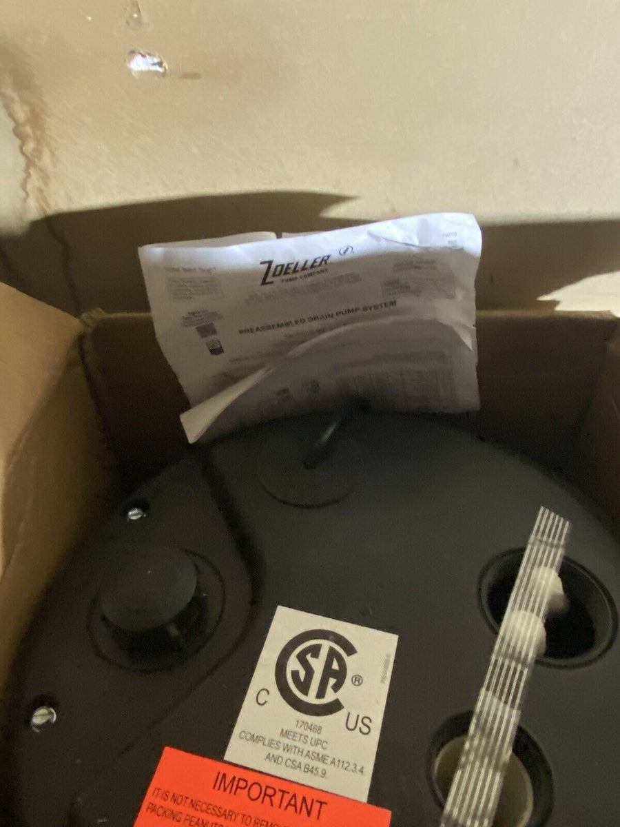 BRAND NEW Zoeller Sink Drain Pump System Switch Actuation Float Mod...