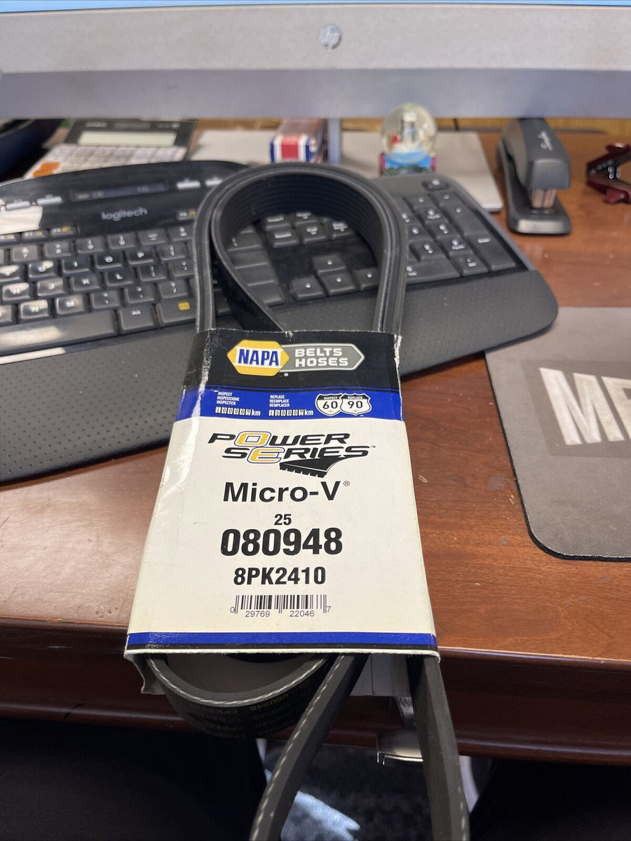 GENUINE NAPA GATES 25080948 Belts Hoses Power Series MicroV Serpe...
