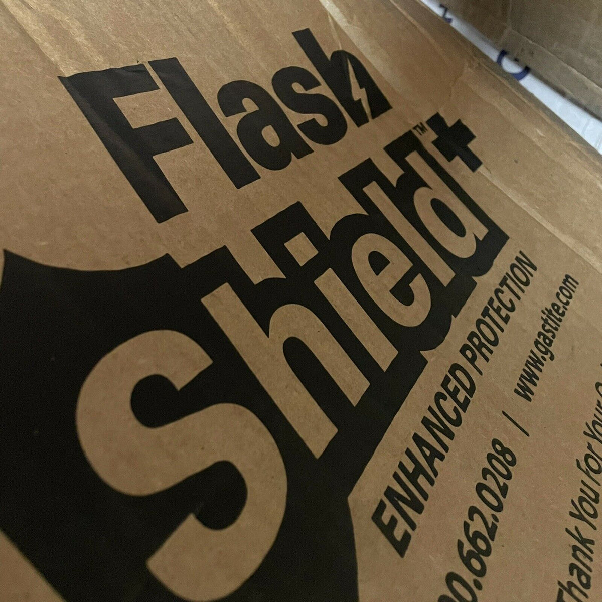 1/2" FlashShield+ Corrugated Stainless Steel Tubing (125 ft Co...