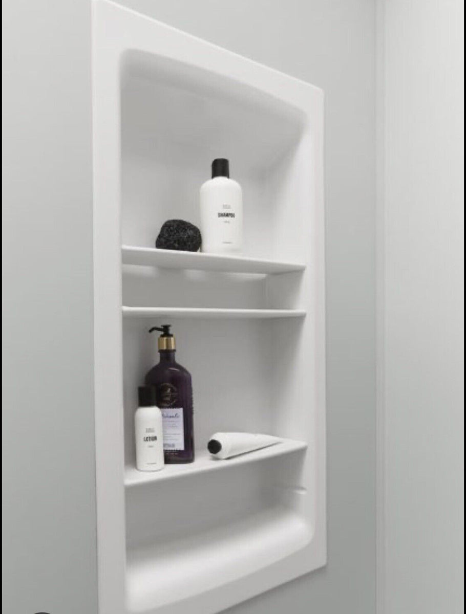 NEW KOHLER C237560 LUXSTONE SHOWER NICHE WHITE **FREE SHIPPING**