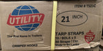 NEW Utility Trailer Sales 21" Tarp Straps (30 PC LOT) *FREE SHIPPING*