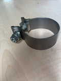 (2) AccuSeal 2.75" Exhaust Clamp 70-0343 Stainless  FREE SHIPPING!