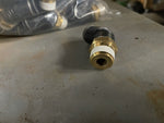 (2 PCS) NEW SMC PTC 45 DEG ELBOW 1/2" TUBE X 1/2" NPT QL1374-8D * FREE SHIPPING*