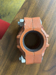 Victaulic Fire Lock Style 77 2 in. Orange Enamel and Painted Grooved Coupling