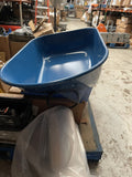 JACKSON Wheelbarrow Blue Steel Tray 6 cu. ft. Capacity (Barrow Only) *SHIPS FREE