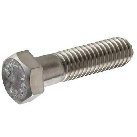 (6-Pack) Hillman 1/2-13 x 3" Length Stainless Steel Hex Cap Screw Bolt