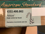 American Standard 4332400.002 Pekoe BAR Faucet, 22.00 x 13.80 x 3.40" , Chrome