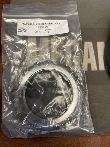 (5) MCM 250 CENTRIFUGAL PUMP BEARING LOCK NUT RETAINING WASHER *FREE SHIPPING*