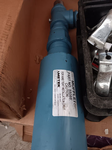 NEW 55088 - AMETEK ROTRON INLINE MUFFLER 1.5"