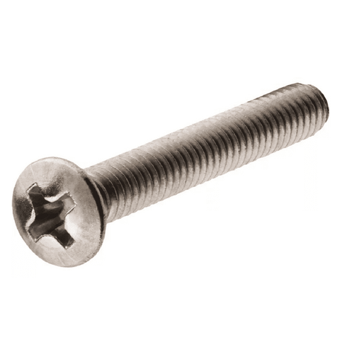 Hillman 882000 Oval-head Phillips Machine Screw, 10-24 x 2", 5-Packs (5 per=25)