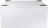 NEW Samsung WE402NW/A3 27" Laundry Pedestal Drawer Storage White  Distressed Box