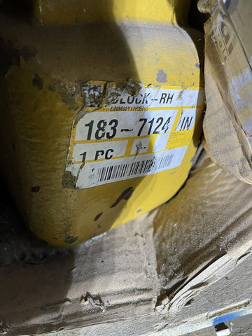 GENUINE BRAND NEW CAT 183-7124 BLOCK-RH **FREE SHIPPING**
