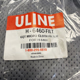 BRAND NEW ULINE 6QT MICRO CLOTH FILTER H-6460, 834072 *FREE SHIPPING*