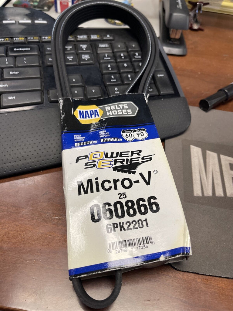 GENUINE Napa 25060866 Belts Hoses Power Series MicroV Serpentine