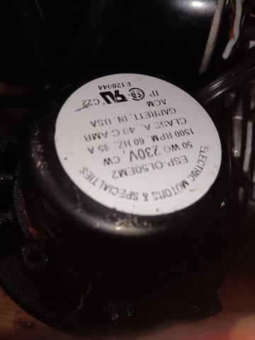 NEW ELECTRIC MOTORS AND SPECIALTIES ESP-OL50EM26H Unit Bearing Motor, 1500 RPM