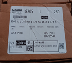 NEW Sargent 8205 LN L 26D LHR 1-1/4 E TEMP 1-3/4 Mortise Lock **FREE SHIPPING**