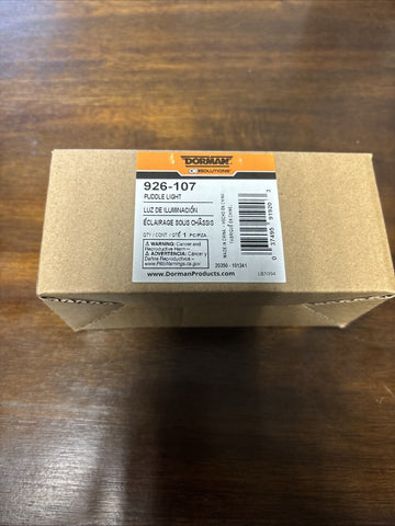 NEW Dorman Oe Solutions Puddle Light P N 926 107
