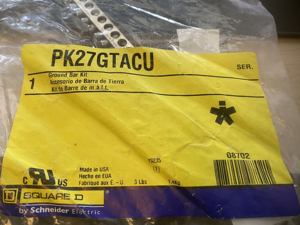 BRAND NEW Square D PK27GTACU Panelboard Ground Bar Kit | Mega Mart ...