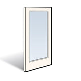 ANDERSON Frenchwood Gliding Patio Door Panel 2565908, White, 27.5" W x 63 1/8" H