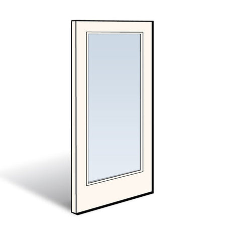 ANDERSON Frenchwood Gliding Patio Door Panel 2565908, White, 27.5" W x 63 1/8" H