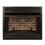 NEW Pleasant Hearth 36.5-in W-BTU Black Vent-free-Burner Gas Fireplace Insert