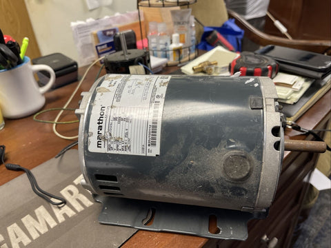 Marathon H10B1A Loren Cook OEM replacement belt drive 1/2hp motor RVM48S17D1216J