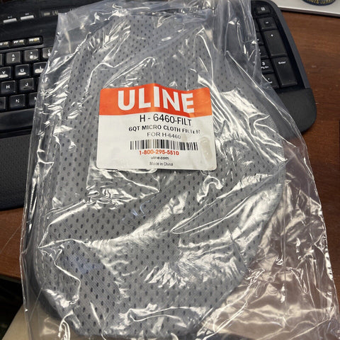BRAND NEW ULINE 6QT MICRO CLOTH FILTER H-6460, 834072 *FREE SHIPPING*