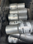 (12) Exhaust Adapter: 1 1/2" Inside Diameter, 1 3/8" Outside Diameter, 4" Long