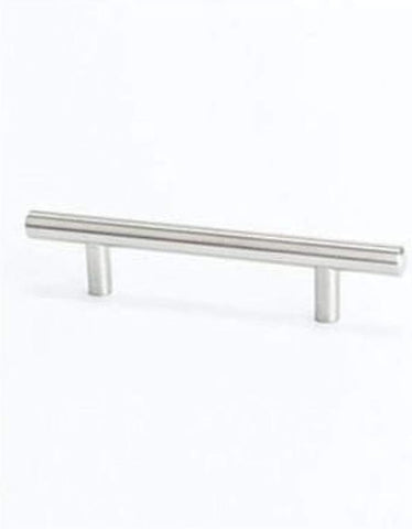 (10 PCS) Berenson Tempo 96mm Center to Center Bar Cabinet Pull, Brushed Nickel