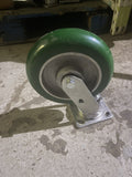 Albion 62PM08228S 8" X 2" Non-Marking Polyurethane Round Swivel Caster 62 SERIES