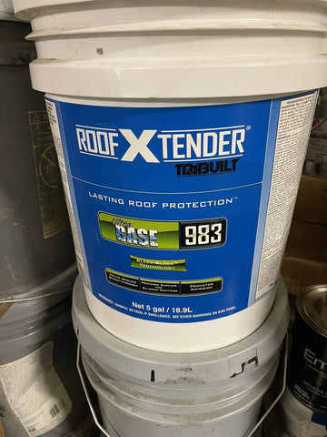 ROOF X TENDER LASTING ROOFING PROTECTION ULTRA BASE 983, 5 GAL, FREE SHIPPING