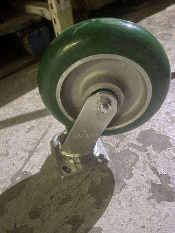 Albion 62PM08228S 8" X 2" Non-Marking Polyurethane Round Swivel Caster 62 SERIES