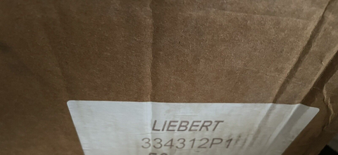 NEW LIEBERT FAN FRONT PN# 334312P1  SHIPS FREE!!!