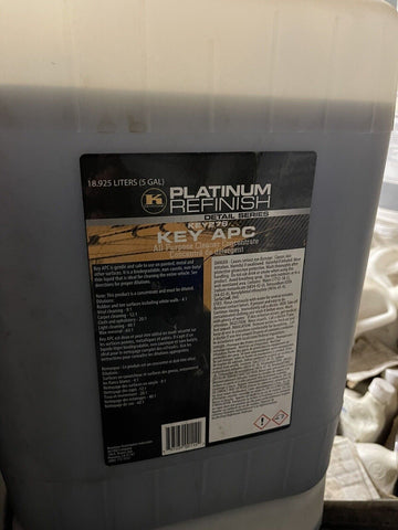 KEYSTONE PLATINUM REFINISH DETAIL SERIES KEY276 KEY APC CONCENTRATE ( 5 GAL)