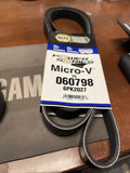 GENUINE NAPA Micro-V Serpentine Belt 25-060798, 6PK2027, 060798 *FREE SHIPPING*