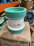 PTI 4" Gasketed SDR 26 Injection Molded PVC Heavy Duty Pipe Repair Coupling