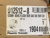 BRAND NEW ROYAL PRODUCTS D12512-8 BSHG FLUSH   12 X 8INCHES