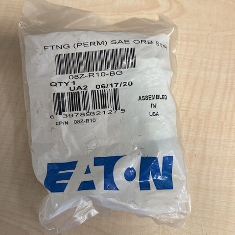 08Z-R10-BG Eaton Weatherhead Crimp Hose Fittings Male Straight Thread O SWIVEL