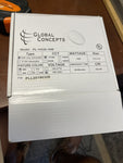 GLOBAL CONCEPTS RECESSED LIGHTING PL-14320-10W, 2700K, 5.5", WHITE, 100-120V