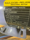 BALDOR CLOSED COUPLING MOTOR WITH CAPACITOR IP23, 34J019X220G3 **FREE SHIPPING**
