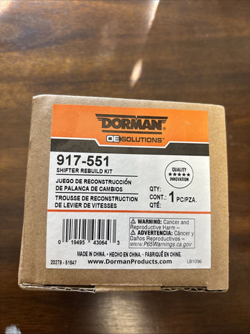 Ford Ranger Explorer F150 Manual Transmission Shifter Rebuild Kit Dorman 917-551