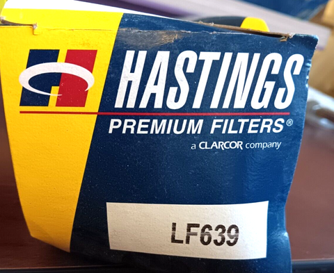 HASTINGS LF639 PREMIUM OIL FILTER (FREE SHIPPING)