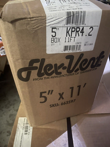 FLEX-VENT KP R4.2 Insulated Flexible Air Duct (Box) 5" X 11' *FREE SHIPPING*
